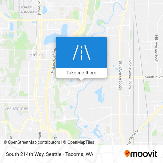 Mapa de South 214th Way