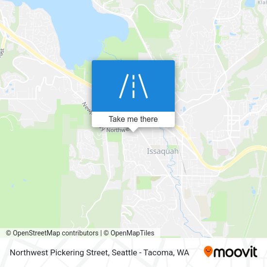 Mapa de Northwest Pickering Street