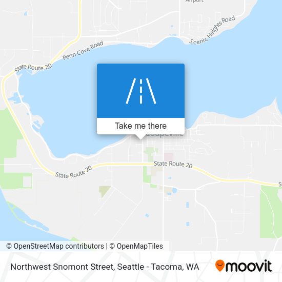 Mapa de Northwest Snomont Street