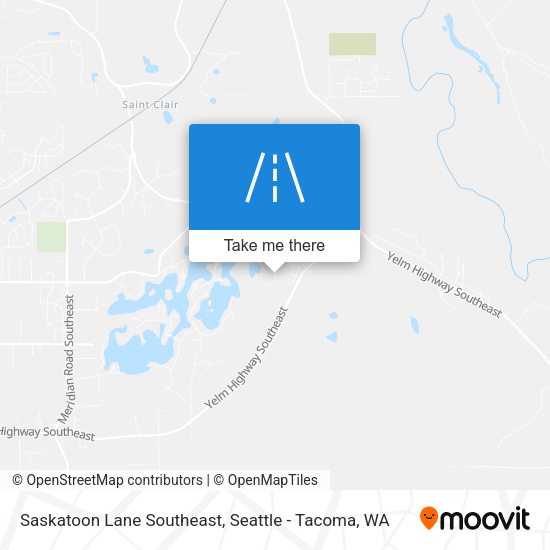 Mapa de Saskatoon Lane Southeast