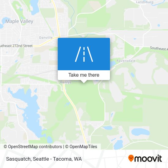 Sasquatch map