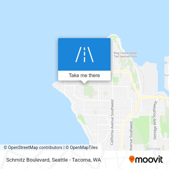 Mapa de Schmitz Boulevard