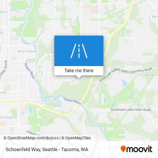 Schoenfeld Way map