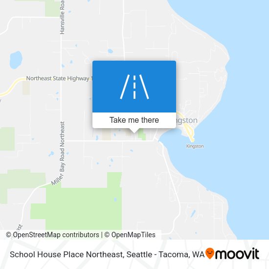 Mapa de School House Place Northeast