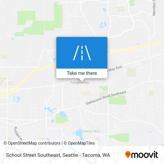Mapa de School Street Southeast