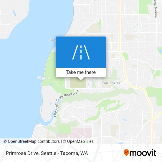 Primrose Drive map