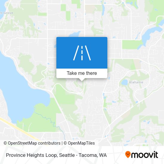 Province Heights Loop map