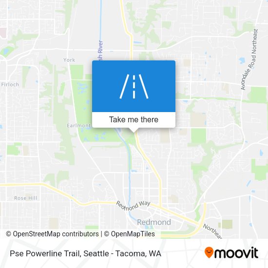 Pse Powerline Trail map