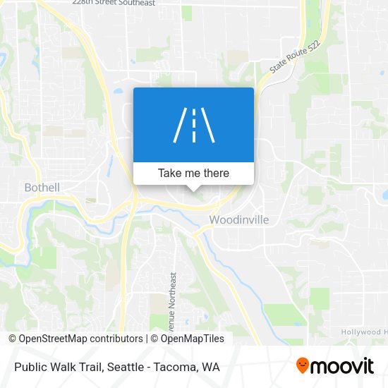 Public Walk Trail map