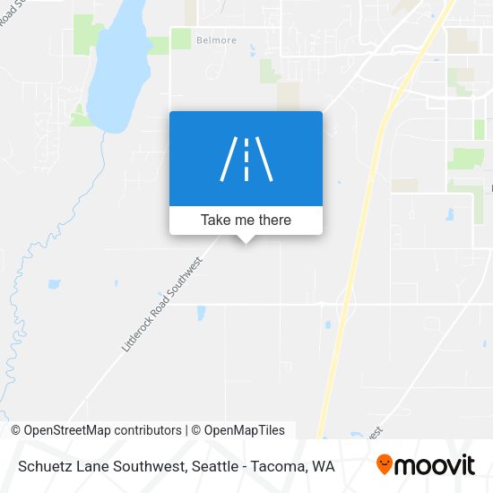 Mapa de Schuetz Lane Southwest