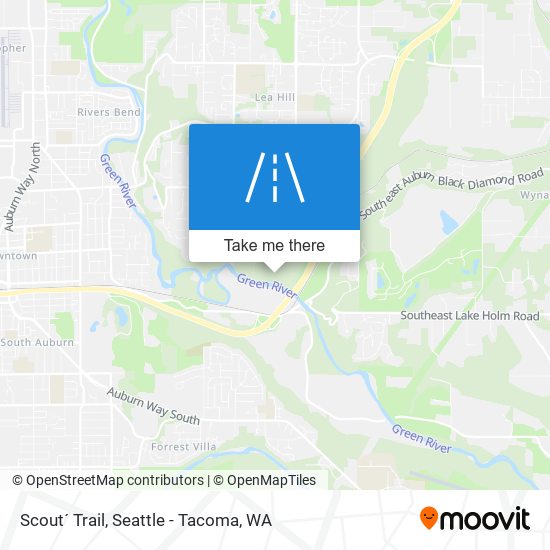 Scout´ Trail map