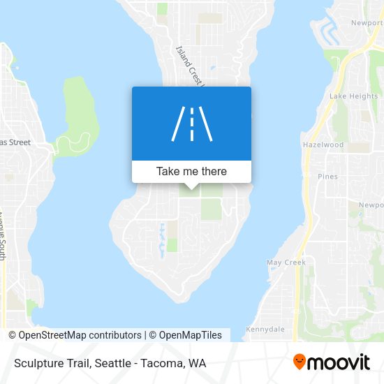 Sculpture Trail map