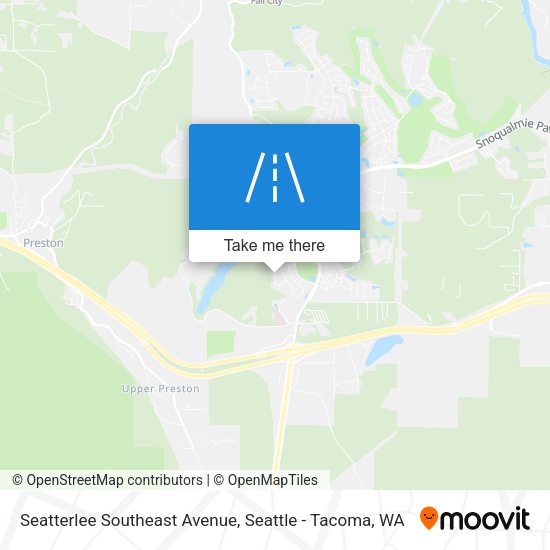 Mapa de Seatterlee Southeast Avenue