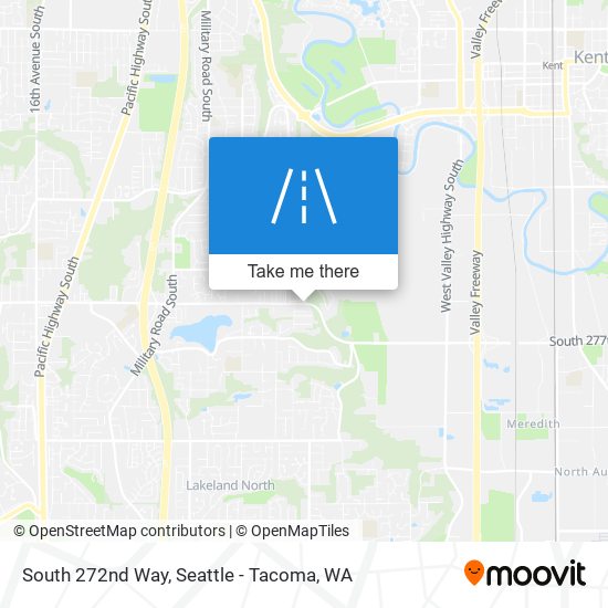 Mapa de South 272nd Way