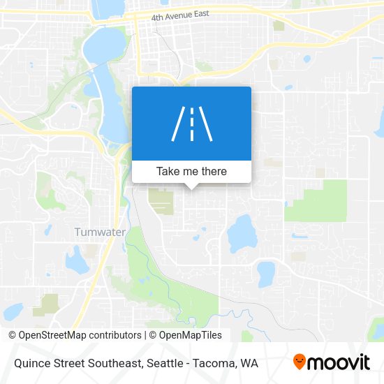 Mapa de Quince Street Southeast