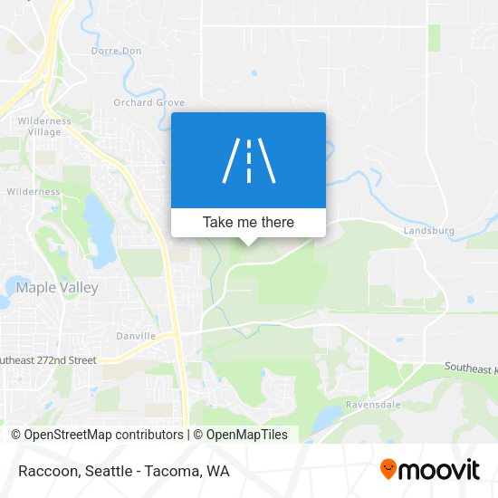 Raccoon map