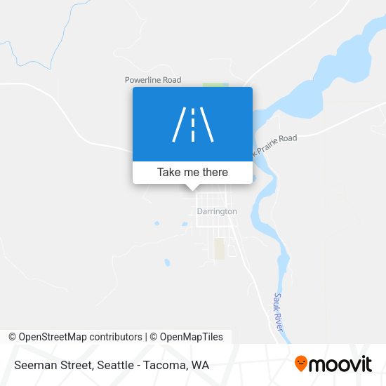 Mapa de Seeman Street