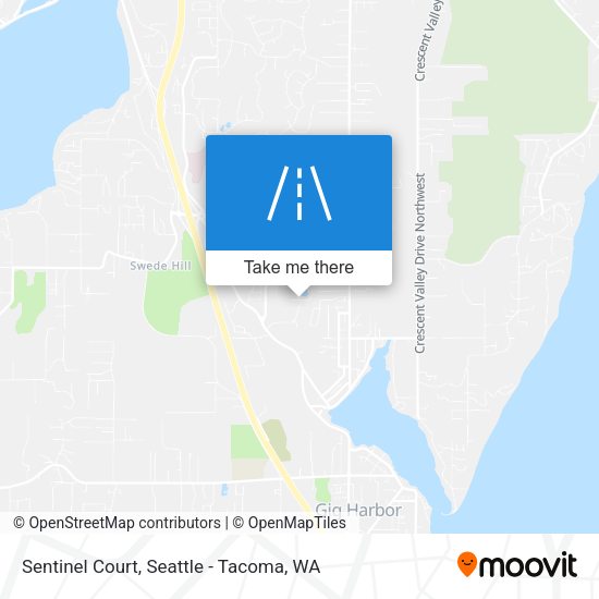 Sentinel Court map
