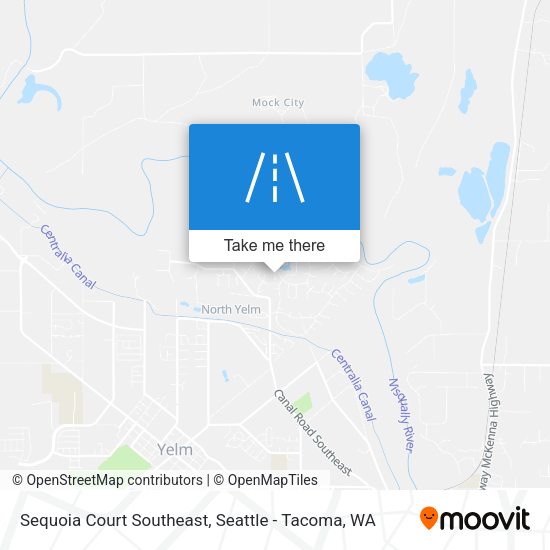 Mapa de Sequoia Court Southeast