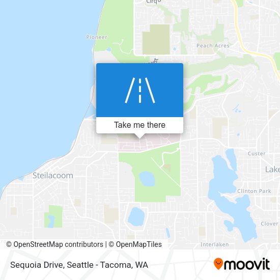 Sequoia Drive map