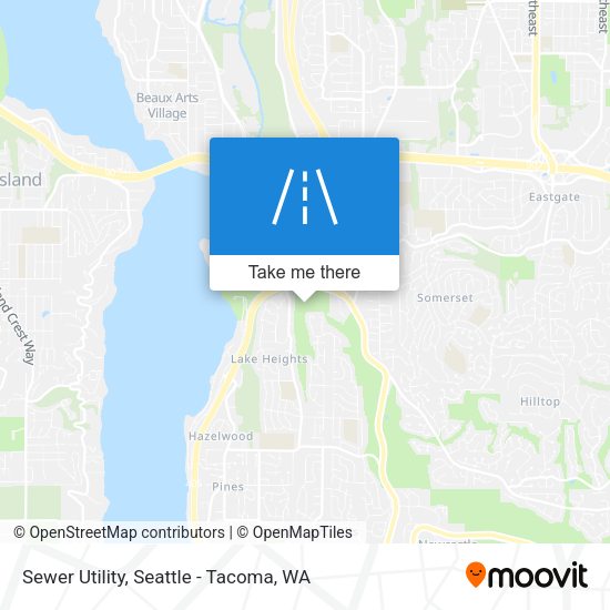 Sewer Utility map