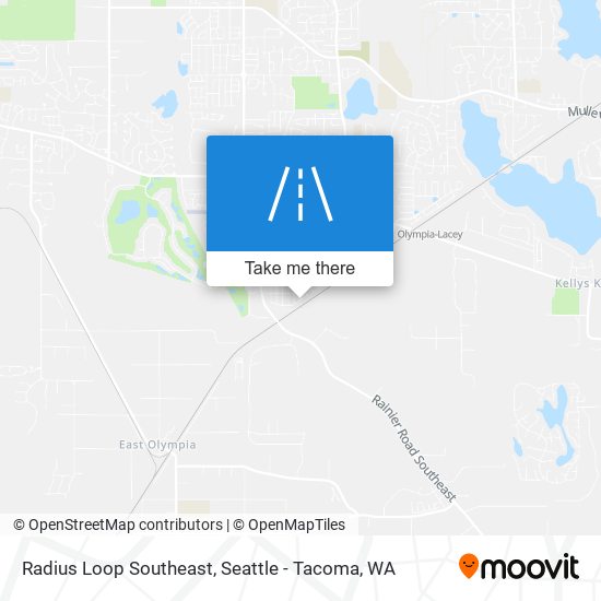 Radius Loop Southeast map