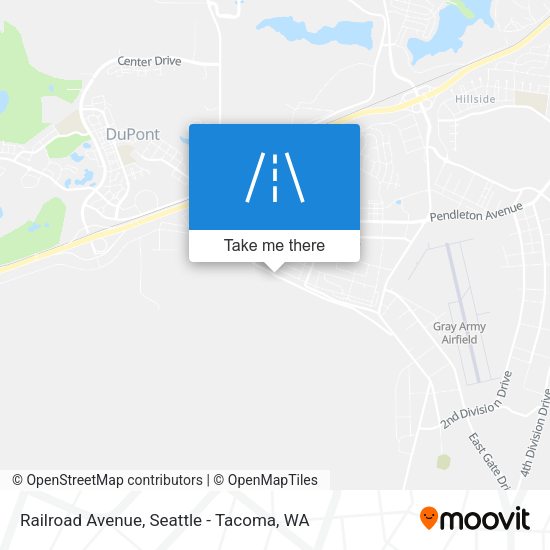 Railroad Avenue map