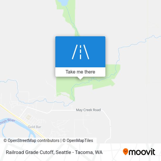Mapa de Railroad Grade Cutoff