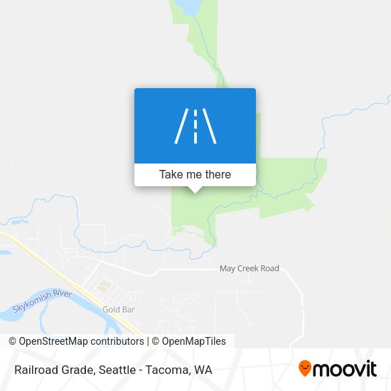 Railroad Grade map