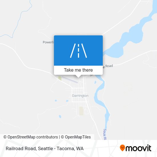 Mapa de Railroad Road