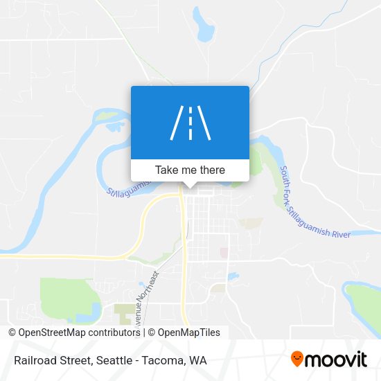 Mapa de Railroad Street