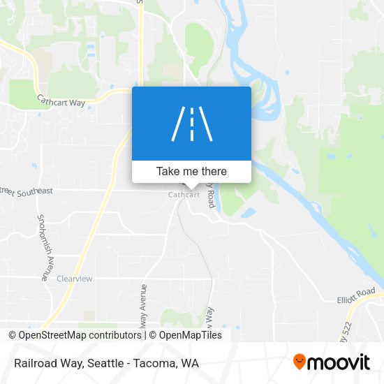 Mapa de Railroad Way