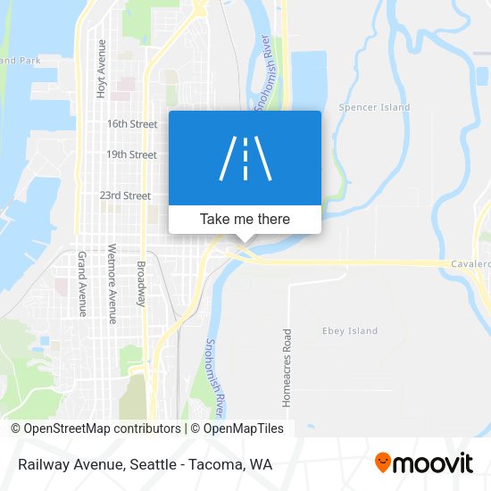 Railway Avenue map