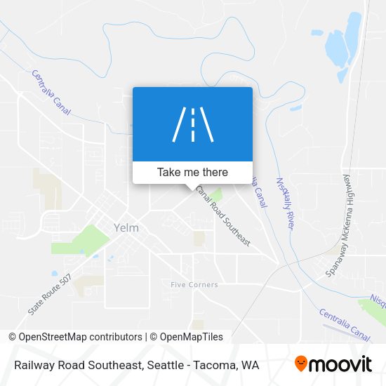 Railway Road Southeast map