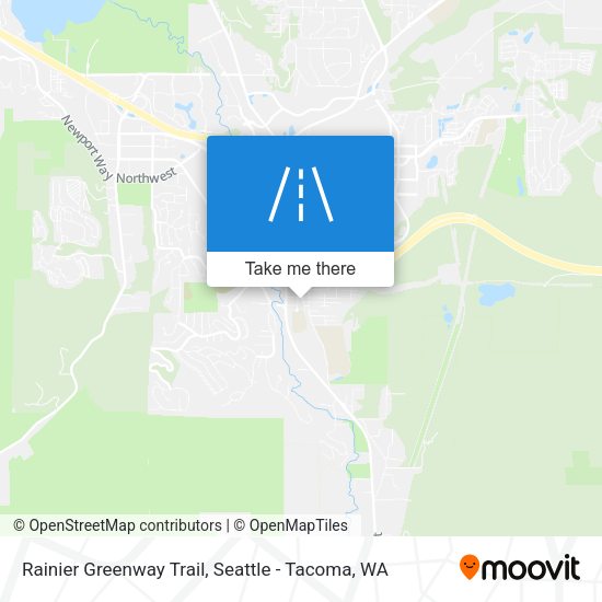 Mapa de Rainier Greenway Trail