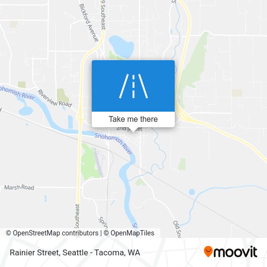 Mapa de Rainier Street