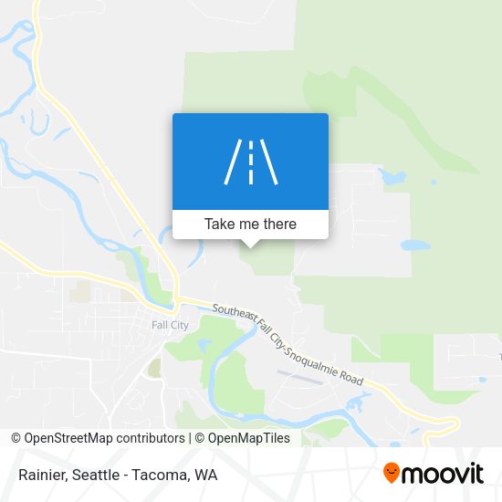Rainier map