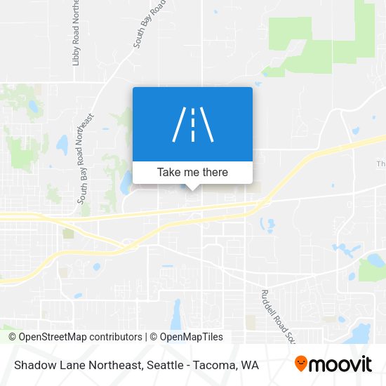 Shadow Lane Northeast map