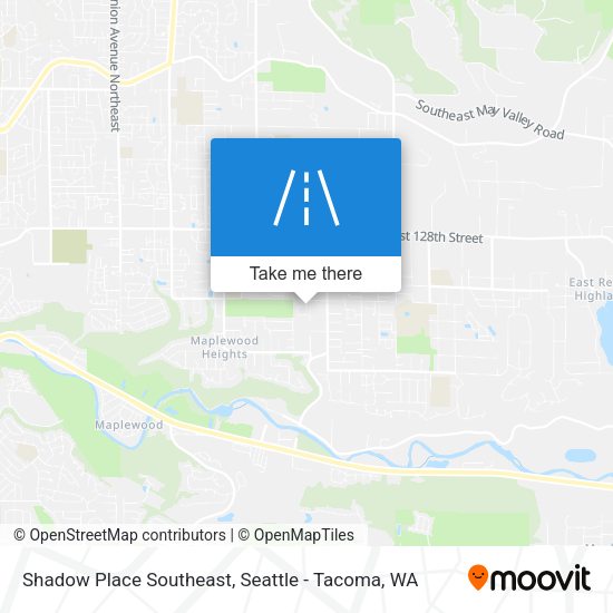 Mapa de Shadow Place Southeast