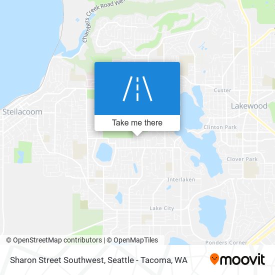 Mapa de Sharon Street Southwest