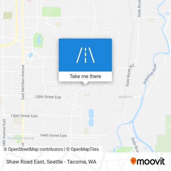 Mapa de Shaw Road East