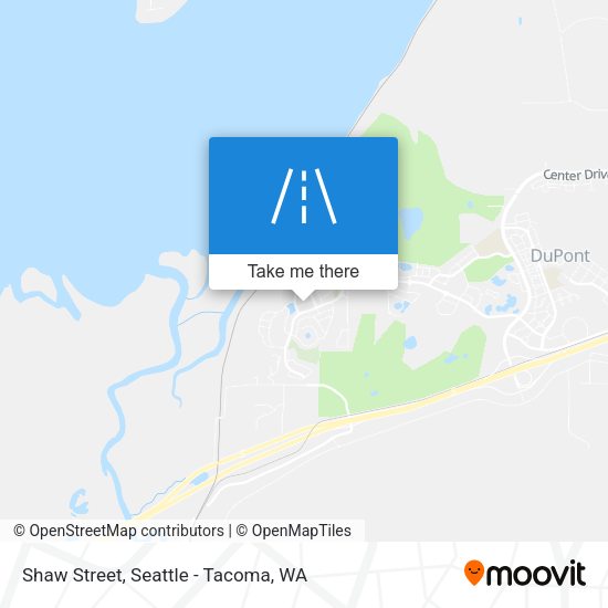 Shaw Street map