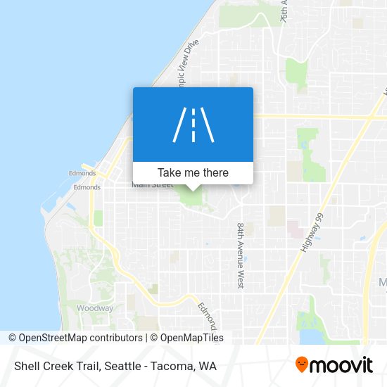 Mapa de Shell Creek Trail