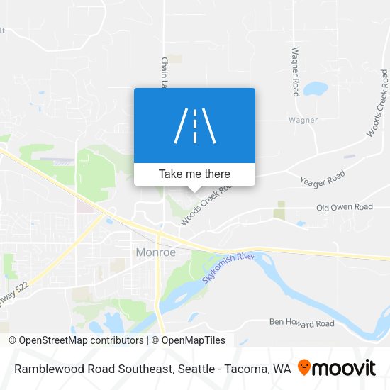 Mapa de Ramblewood Road Southeast