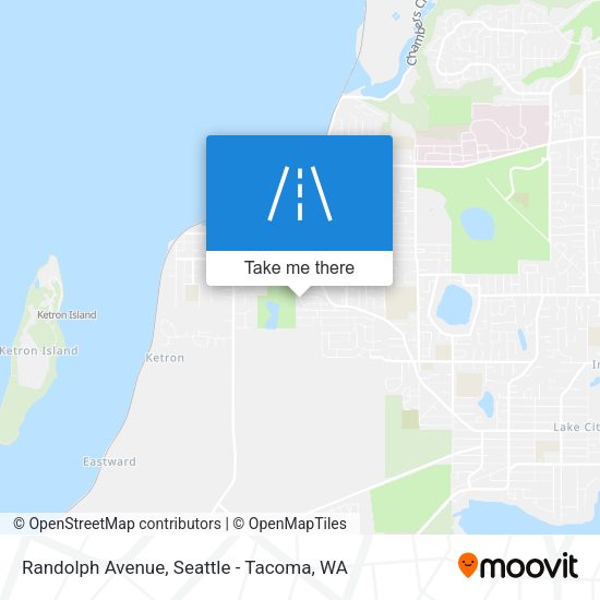 Randolph Avenue map