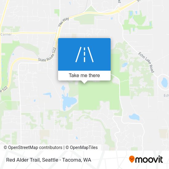 Mapa de Red Alder Trail