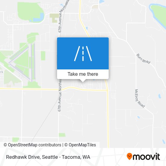 Redhawk Drive map