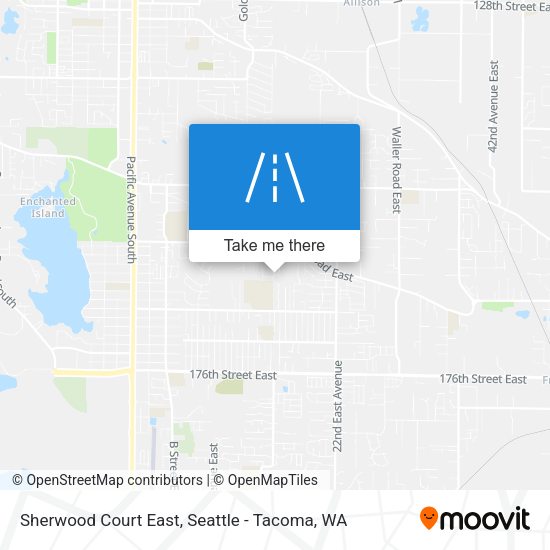 Sherwood Court East map