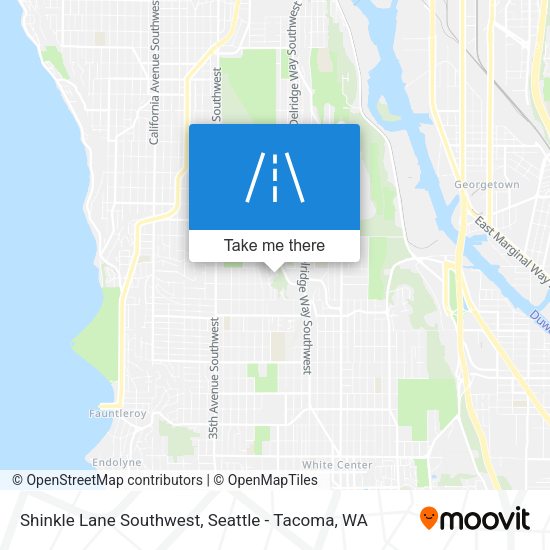 Mapa de Shinkle Lane Southwest