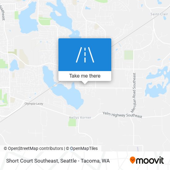 Mapa de Short Court Southeast